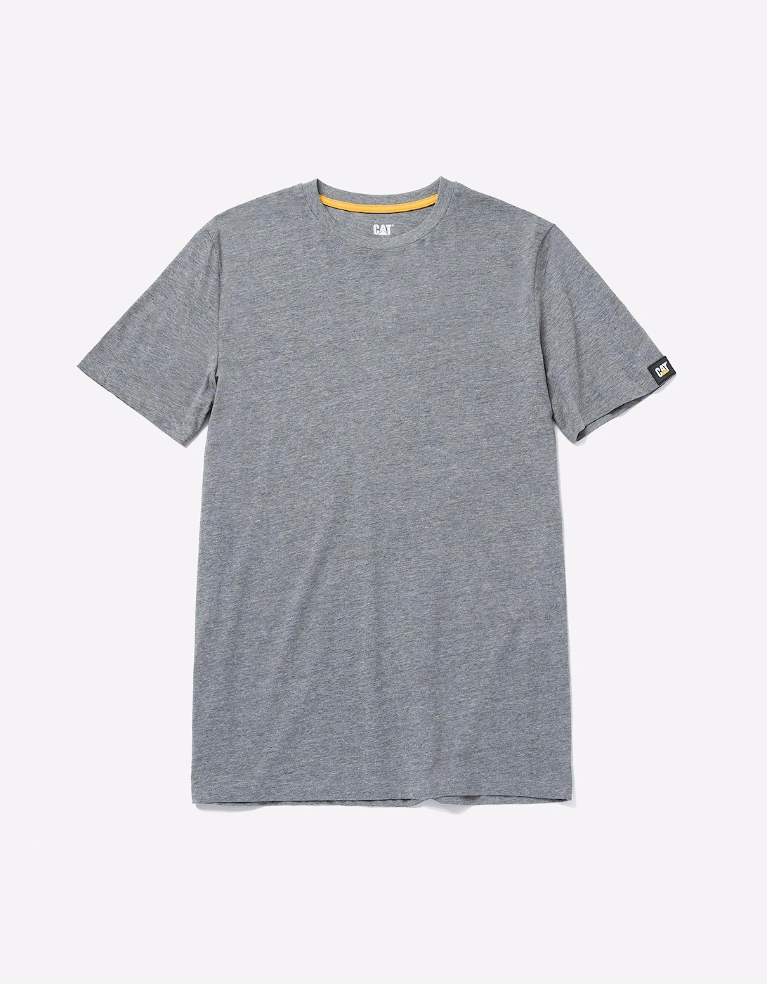 Caterpillar Men's Caterpillar Essentials Short-Sleeve T-Shirt Mens Dark Heather Grey