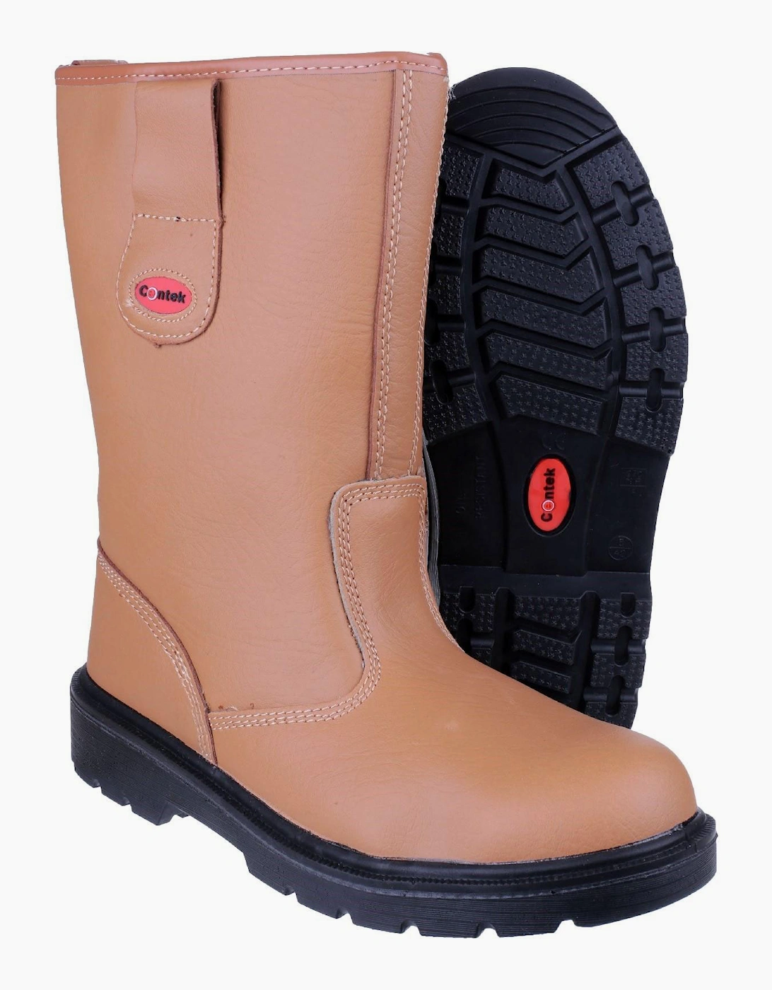 Centek Cantek FS334 Rigger Safety Boots Mens Tan