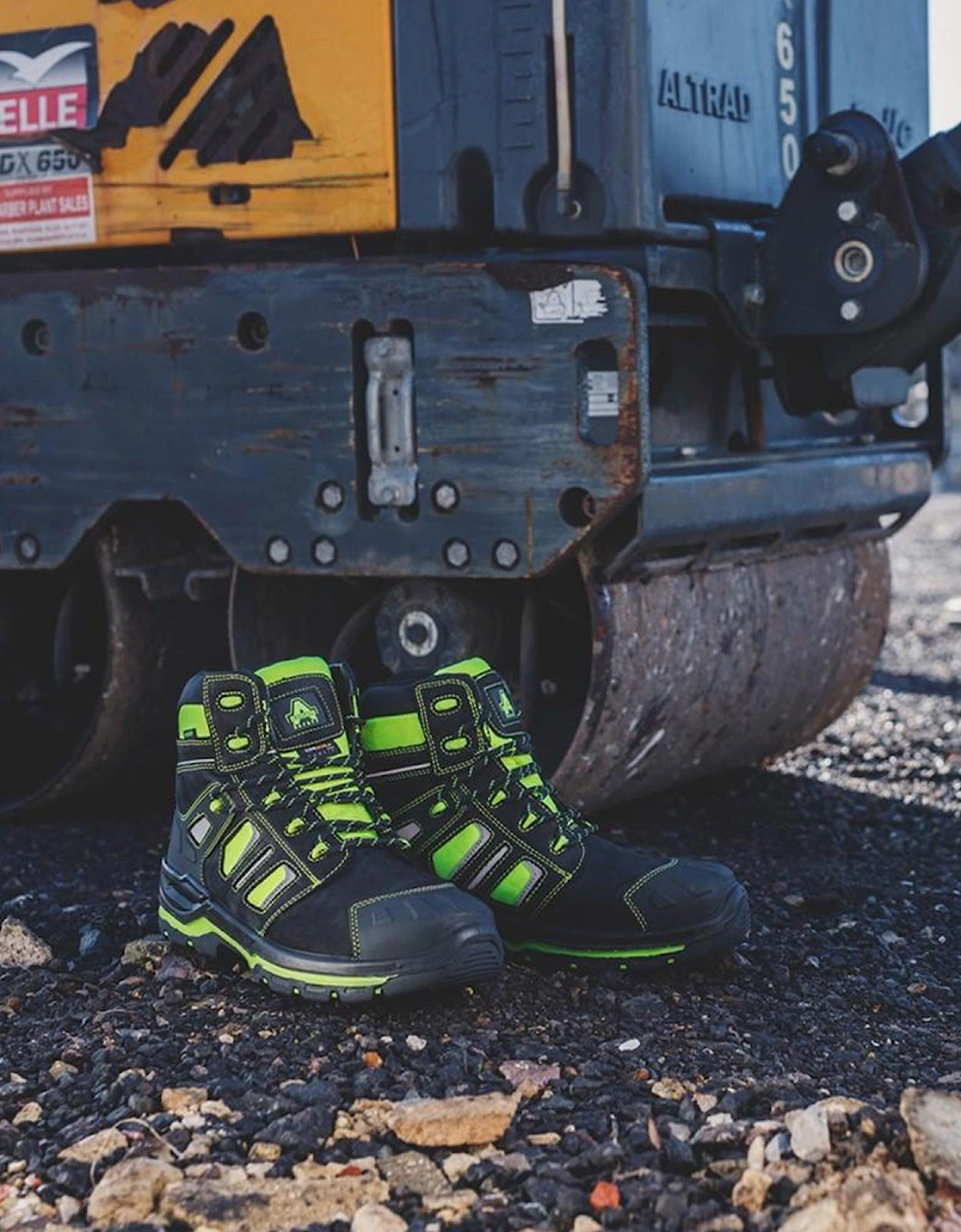 Amblers Safety Amblers Radiant Waterproof Safety Boots Mens Black / Yellow