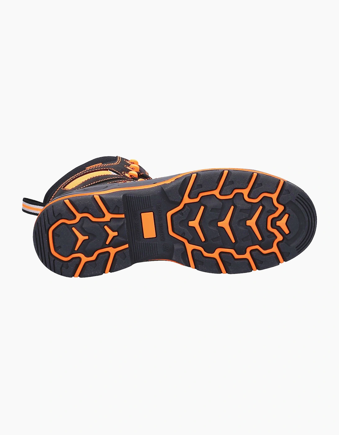 Amblers Safety Beacon Safety Waterproof Boot Mens Black / Orange