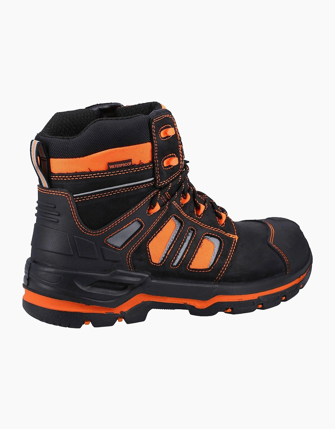 Amblers Safety Amblers Radiant Waterproof Safety Boots Mens Black / Orange