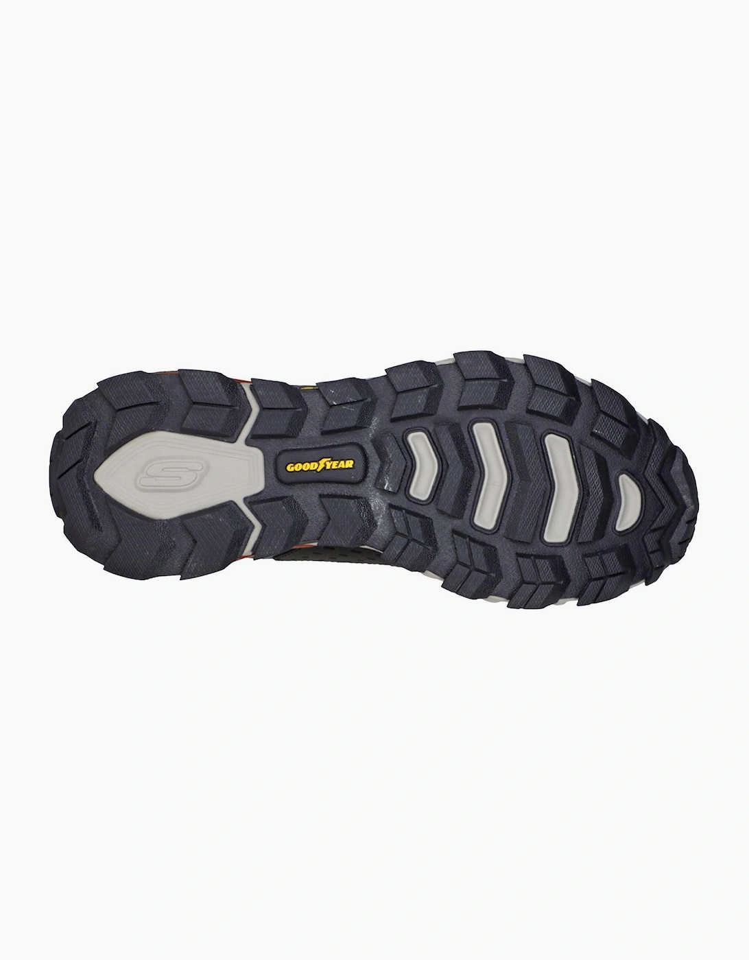 Skechers Max Protect Memory Foam Mens Trainers Charcoal/Multi