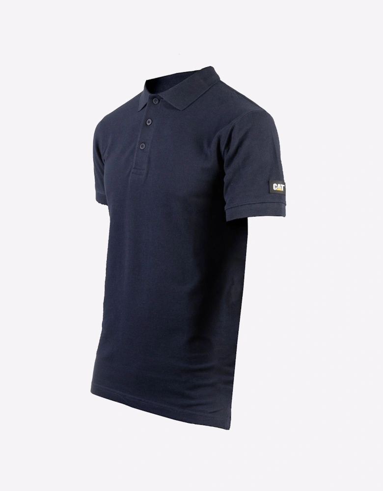 Caterpillar Essentials Polo Shirt Mens Navy
