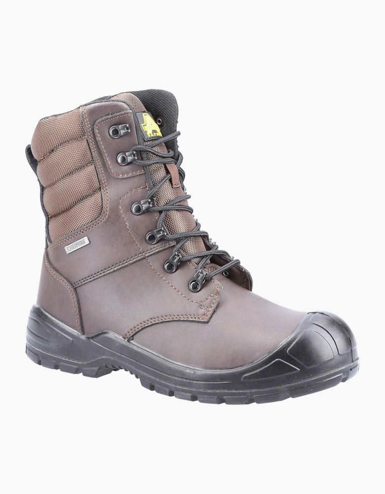 Amblers Safety Amblers 240 Waterproof Leather Safety Boot Mens Brown