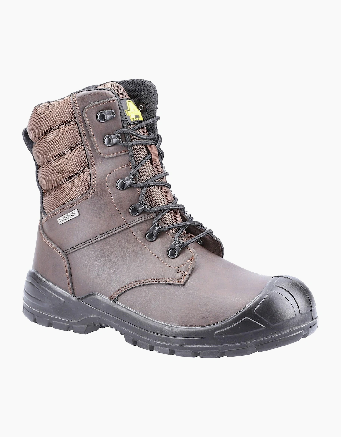 Amblers Safety Amblers 240 Waterproof Leather Safety Boot Mens Brown