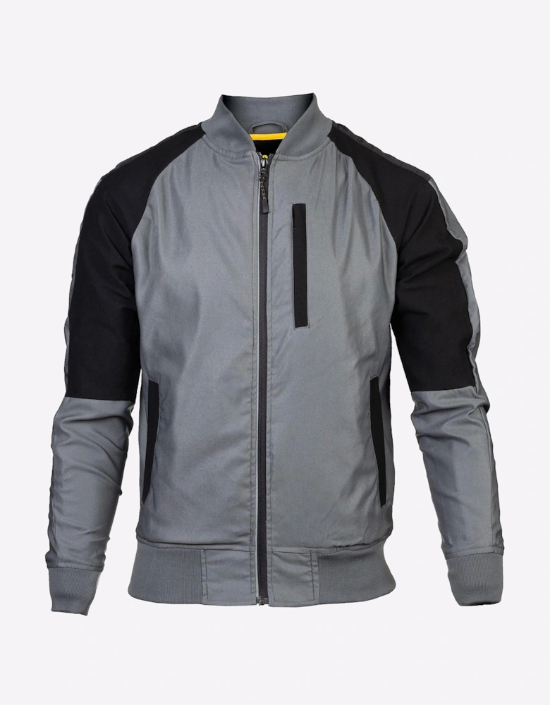 Caterpillar Trades Bomber Jacket Mens Dark Shadow / Grey / Black
