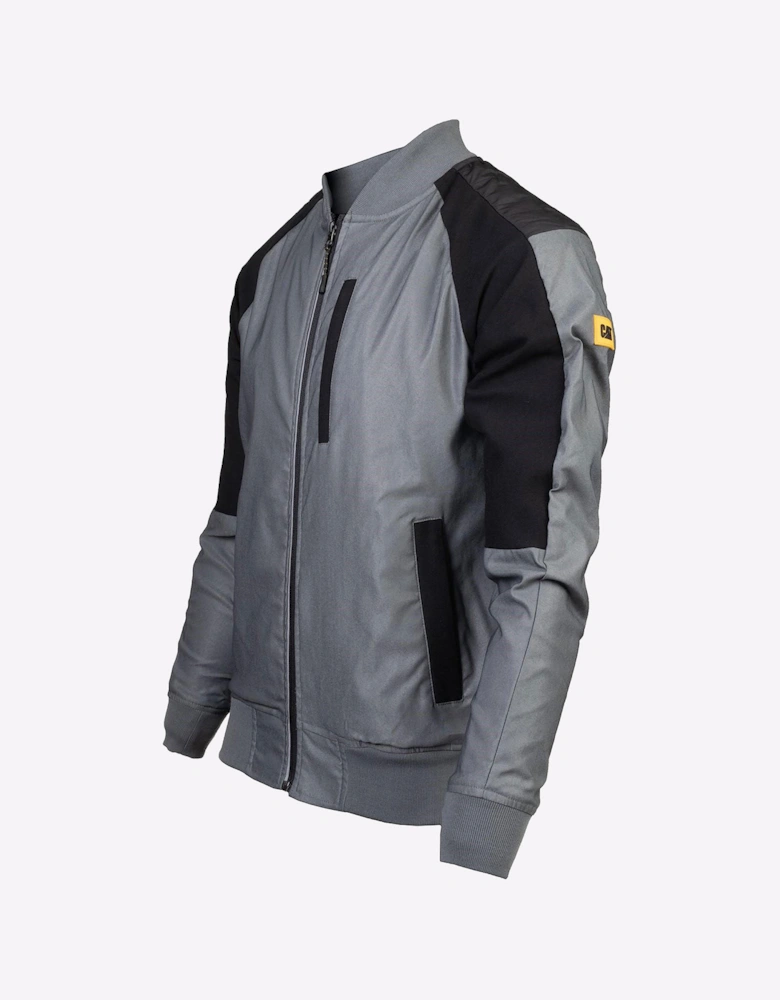 Caterpillar Trades Bomber Jacket Mens Dark Shadow / Grey / Black