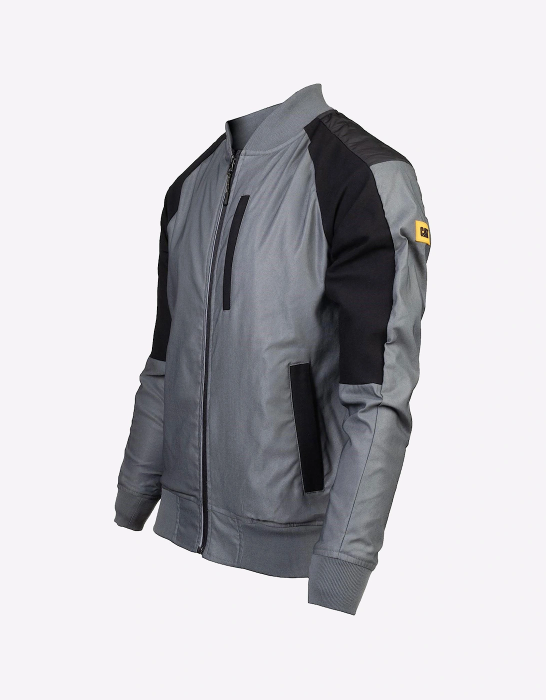 Caterpillar Trades Bomber Jacket Mens Dark Shadow / Grey / Black