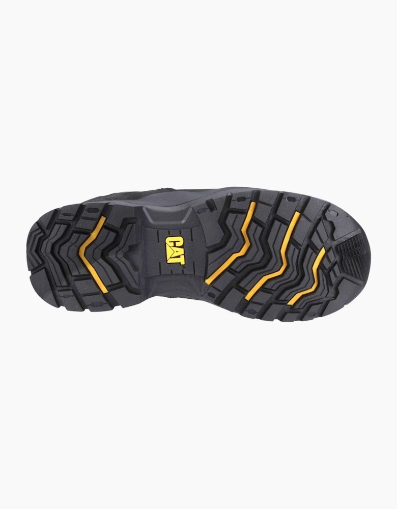 Caterpillar Safety Caterpillar Everett S3 Waterproof Safety Boots Mens Black
