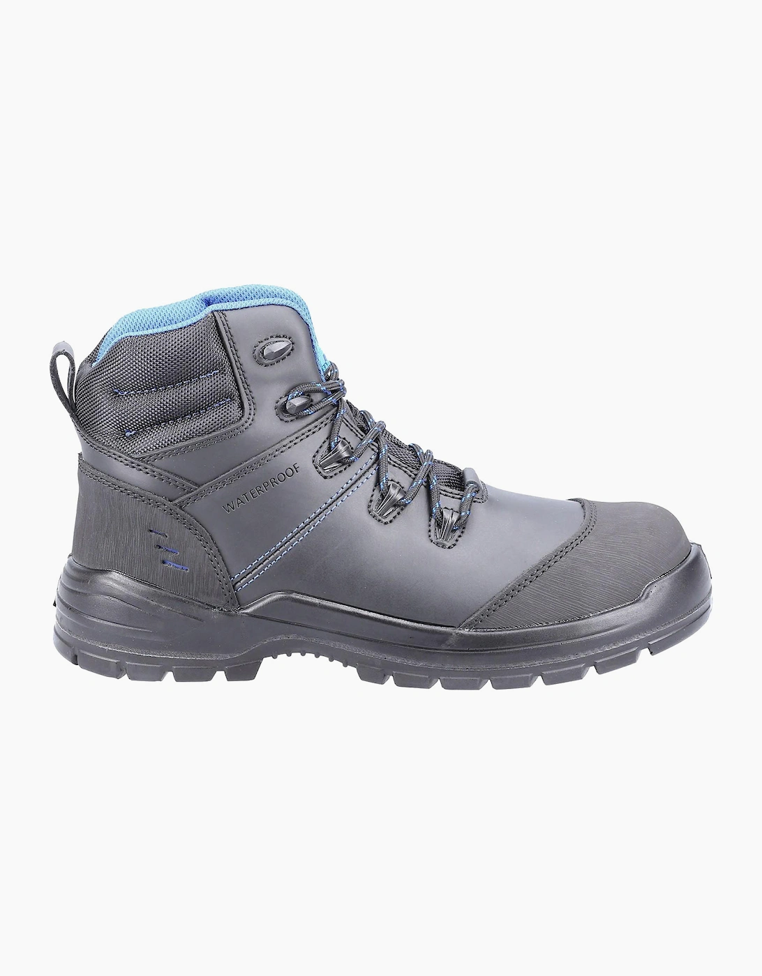 Amblers Safety Amblers 308C Leather Waterproof Mens Safety Boots Black