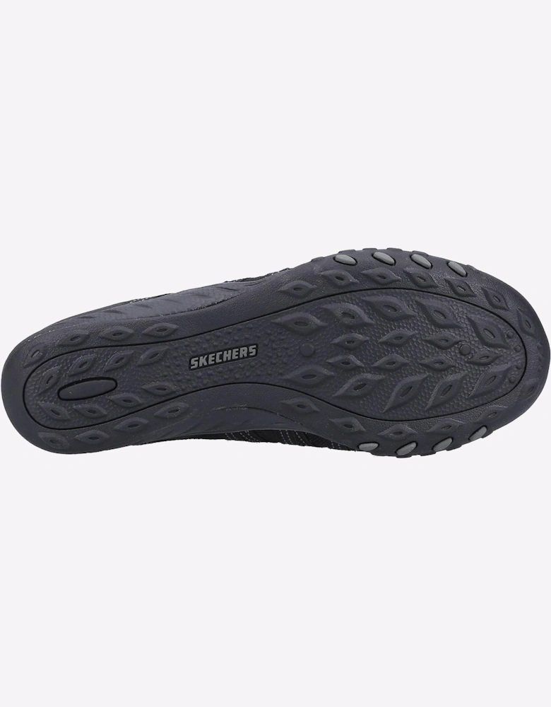 Skechers Breathe-Easy Memory Foam Womens Trainers Black