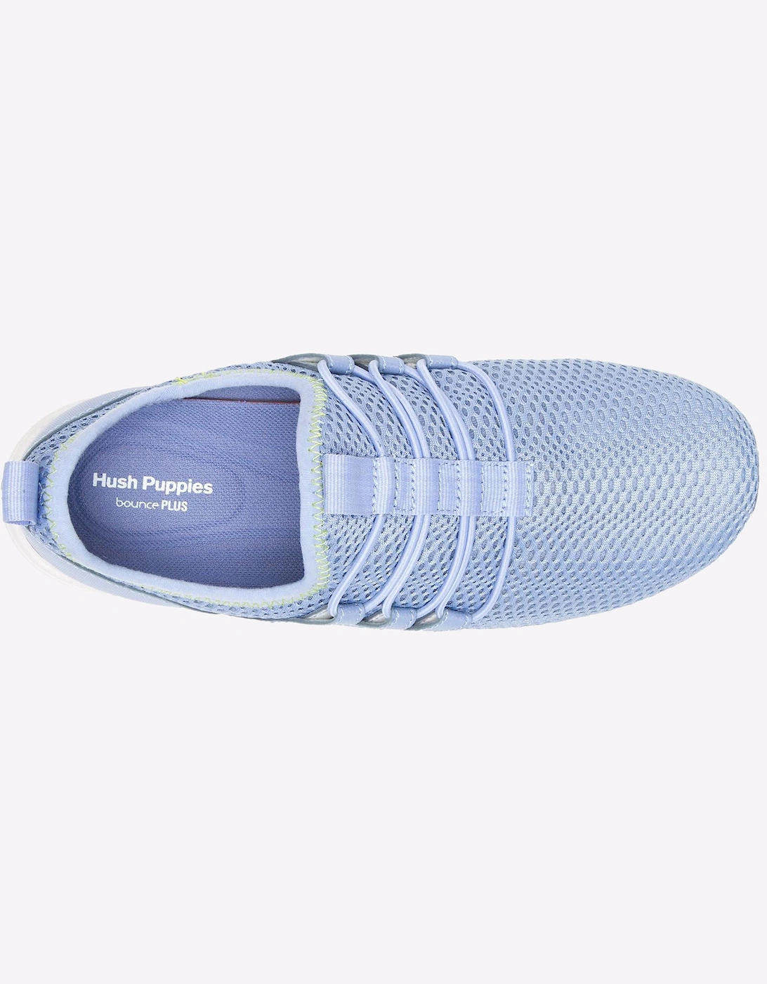 Hush Puppies Good Bungee 2.0 Womens Trainers Blue / White