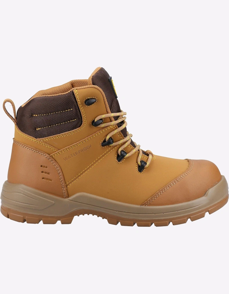 Amblers Safety Amblers 308C Leather Waterproof Mens Safety Boots Honey