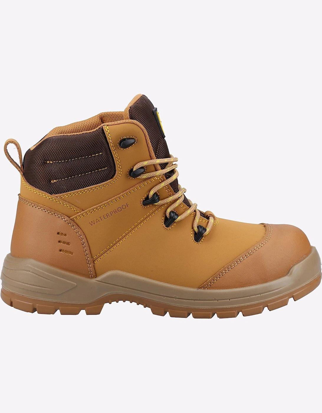 Amblers Safety Amblers 308C Leather Waterproof Mens Safety Boots Honey