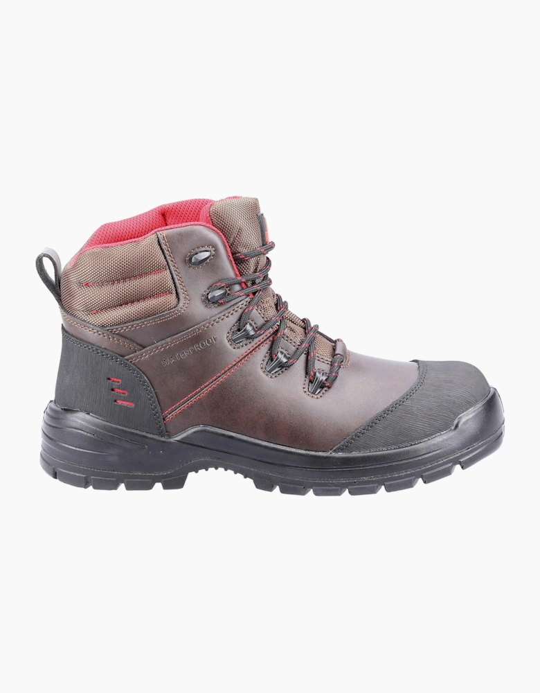 Amblers Safety Amblers 308C Leather Waterproof Mens Safety Boots Brown