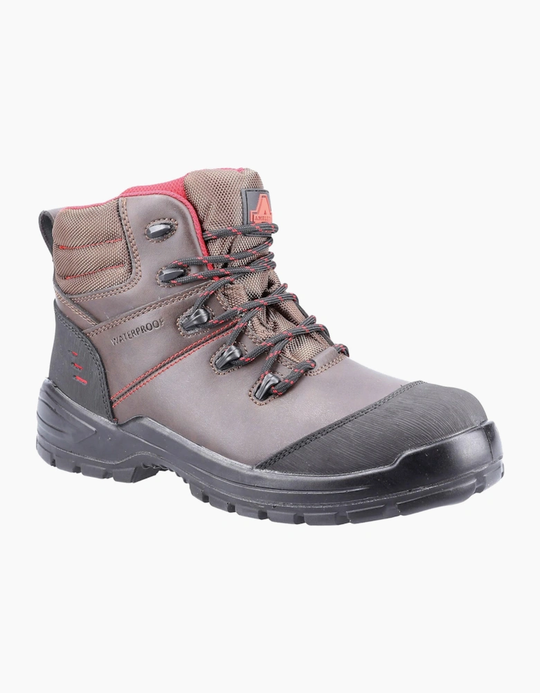 Amblers Safety Amblers 308C Leather Waterproof Mens Safety Boots Brown