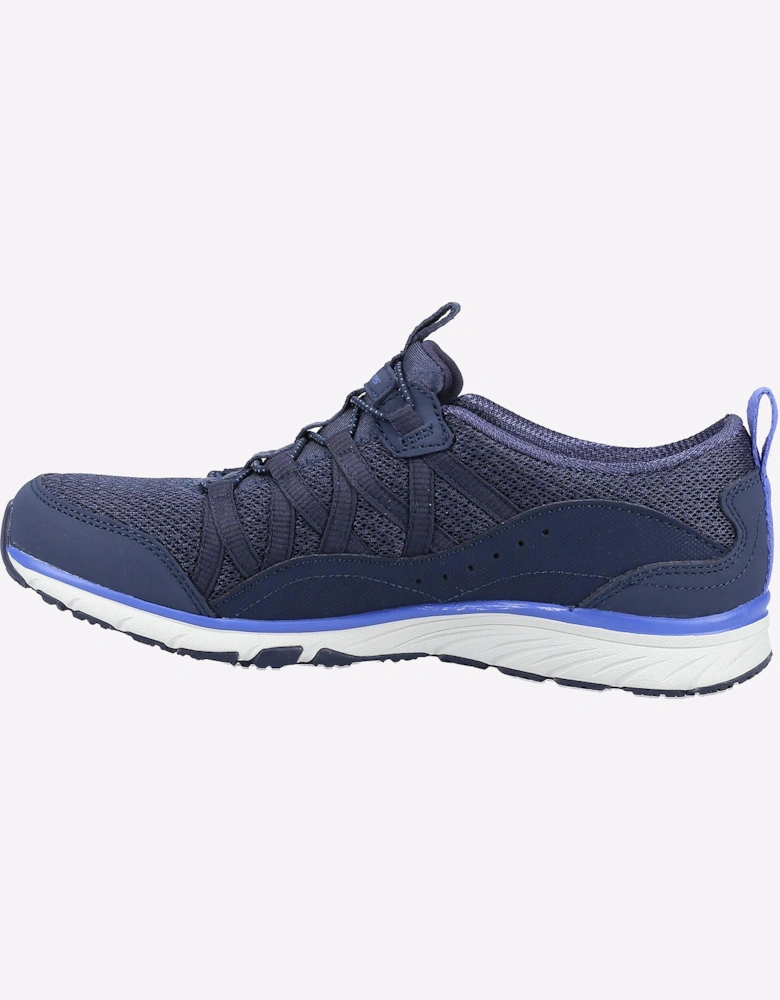 Skechers Gratis Sport Live Golden Memory Foam Trainers Womens Navy