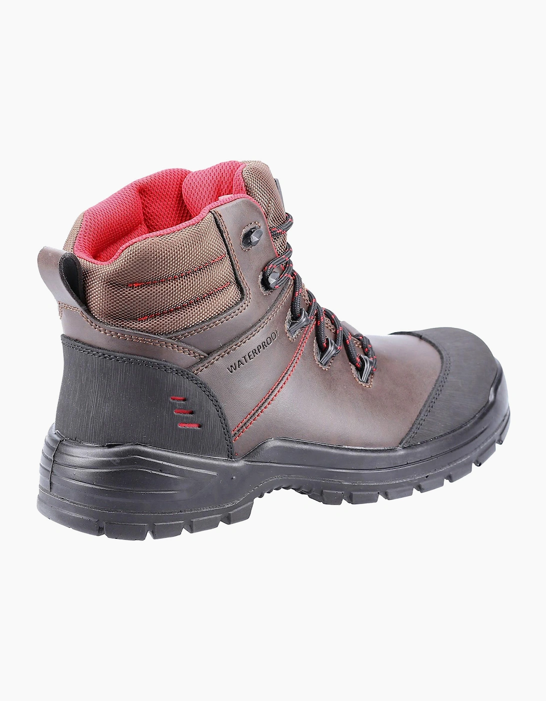 Amblers Safety Amblers 308C Leather Waterproof Mens Safety Boots Brown