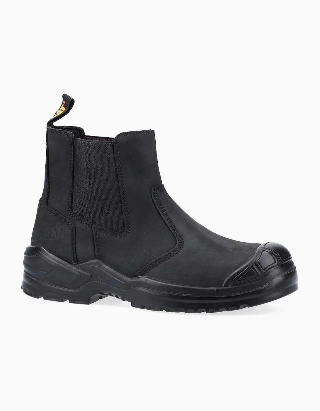 Caterpillar Safety Caterpillar Striver Leather Dealer Boots Mens Black