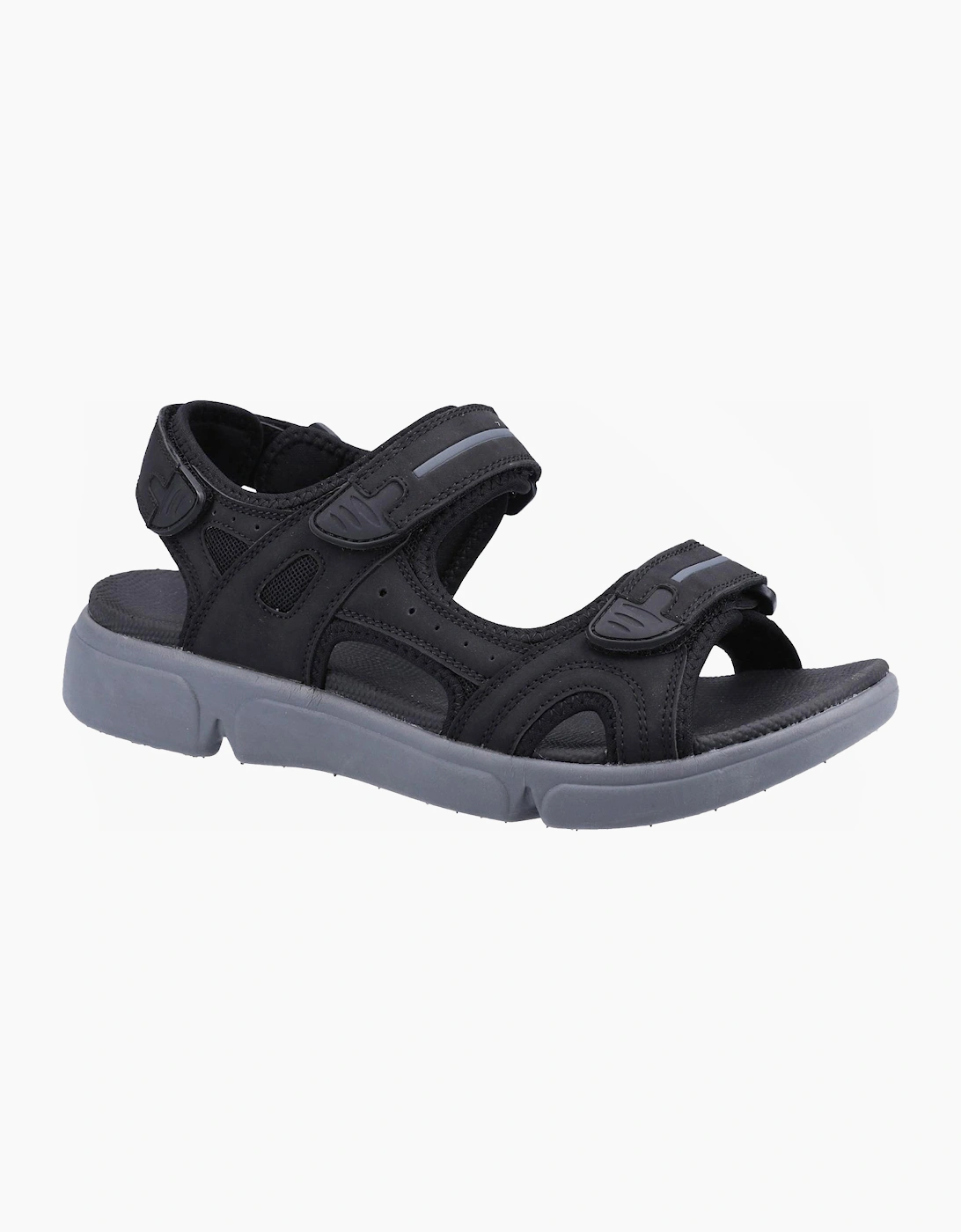 Hush Puppies Castro Mens Sandal Black