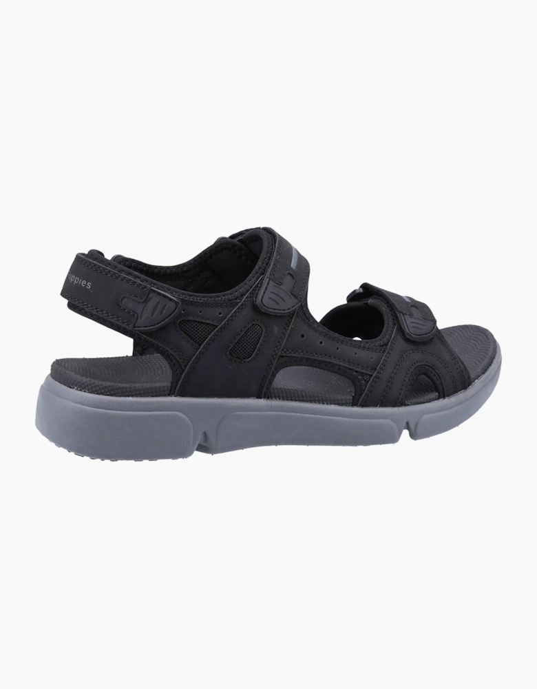 Hush Puppies Castro Mens Sandal Black