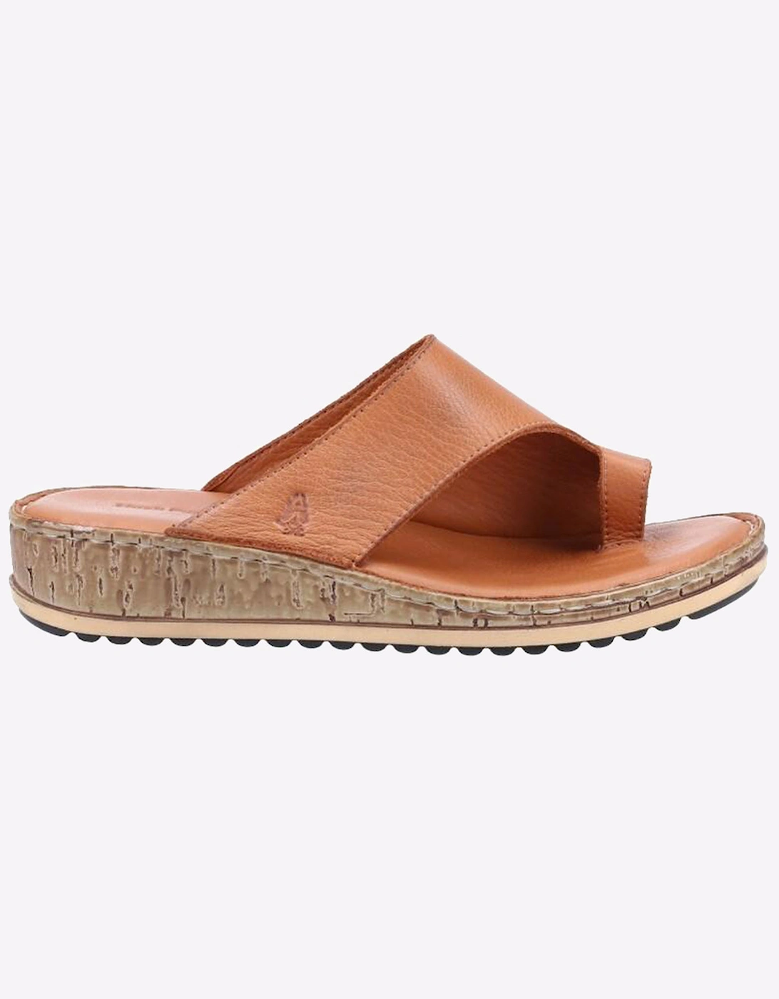 Hush Puppies Elissa Toepost Sandal Womens Tan
