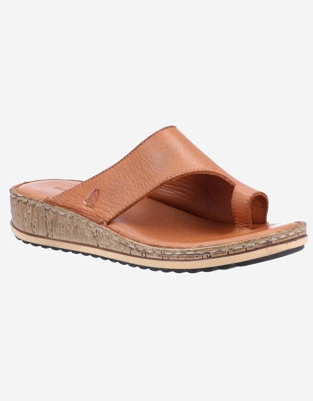 Hush Puppies Elissa Toepost Sandal Womens Tan