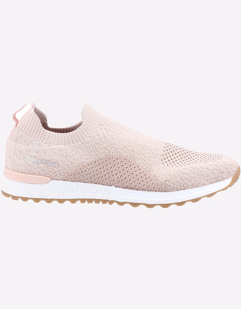 Hush Puppies Memory Foam Ennis Trainer Womens Blush