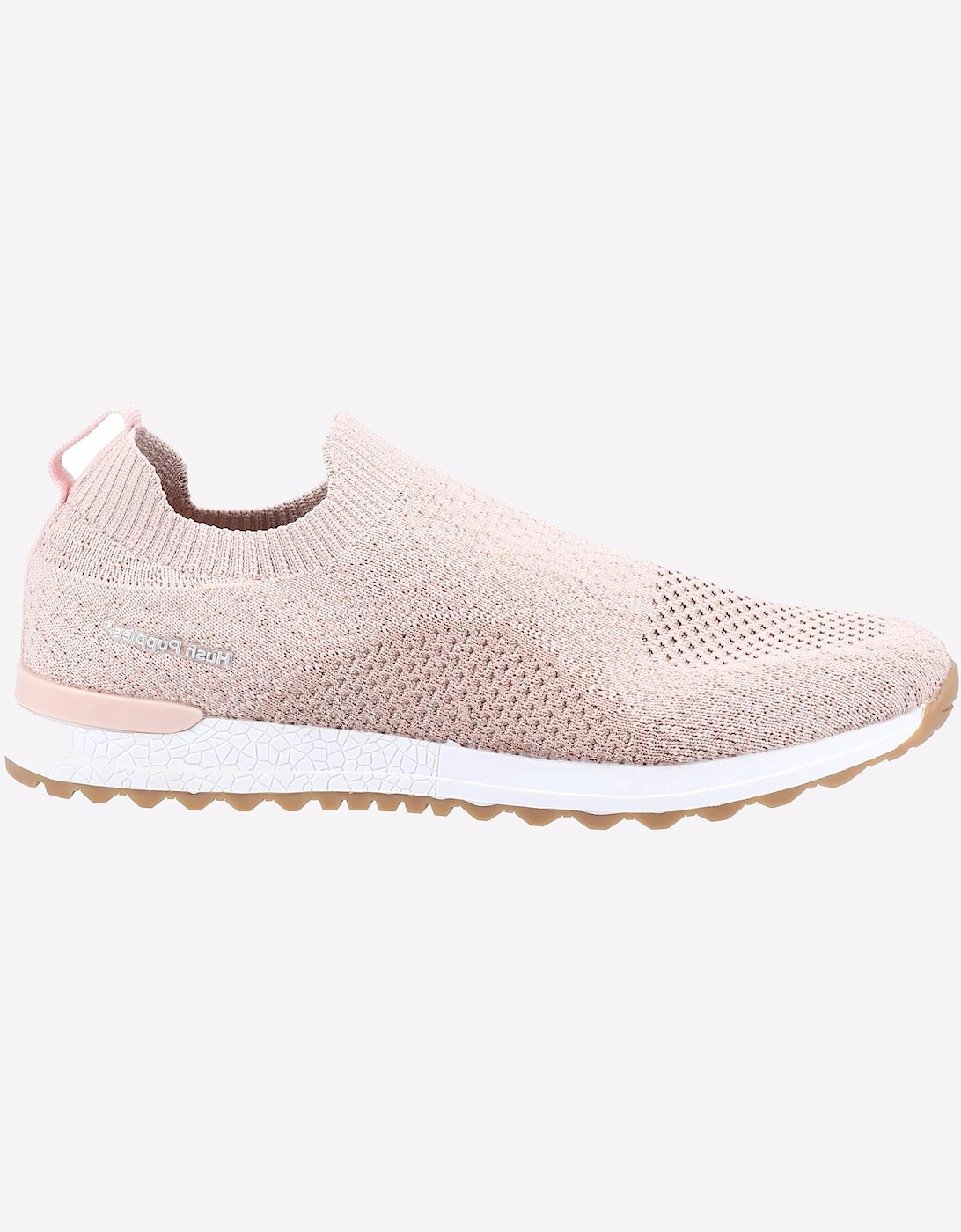 Hush Puppies Memory Foam Ennis Trainer Womens Blush
