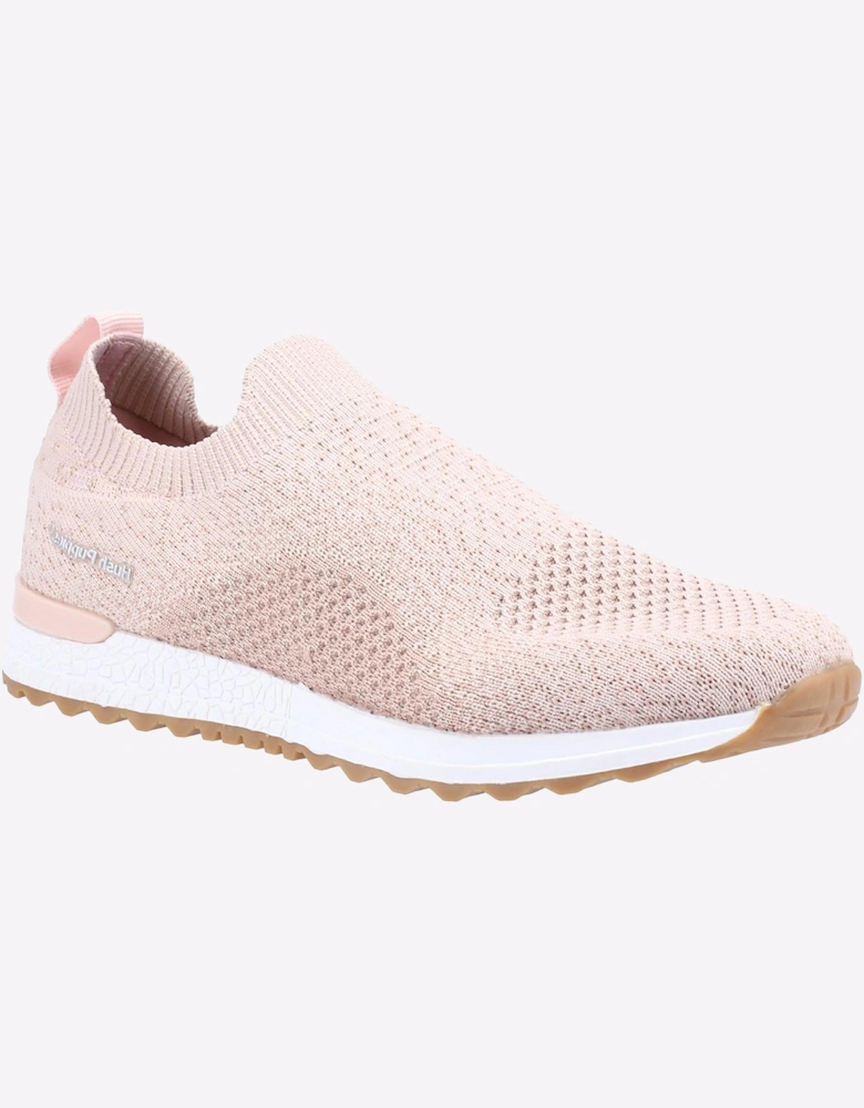 Hush Puppies Memory Foam Ennis Trainer Womens Blush