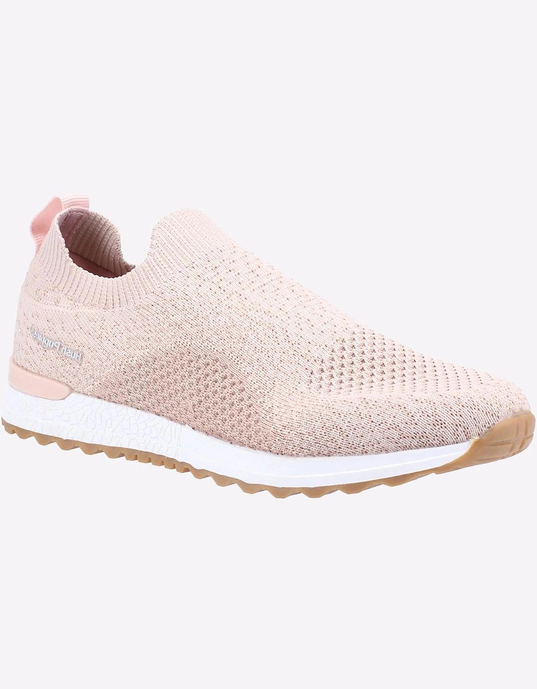 Hush Puppies Memory Foam Ennis Trainer Womens Blush