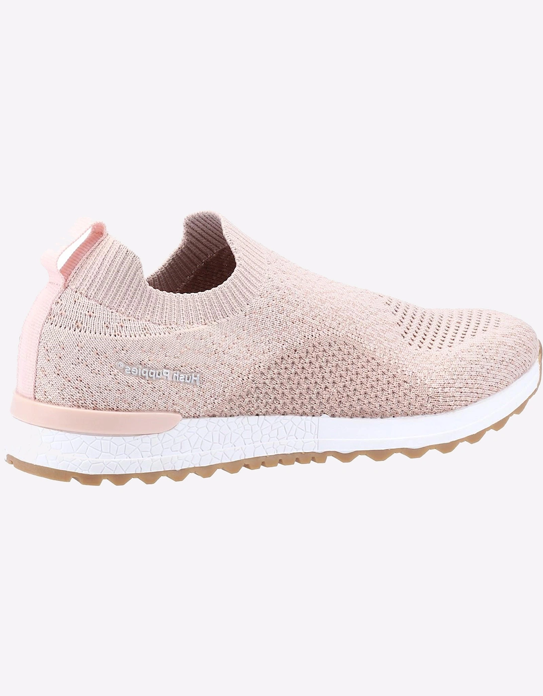 Hush Puppies Memory Foam Ennis Trainer Womens Blush