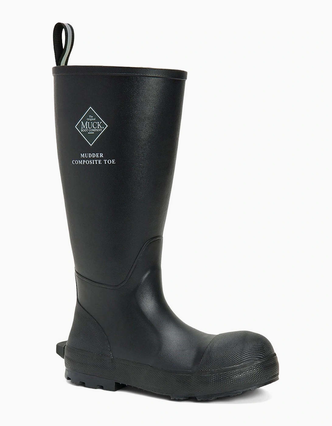 Muck Boots Mudder Safety Wellingtons Mens Black
