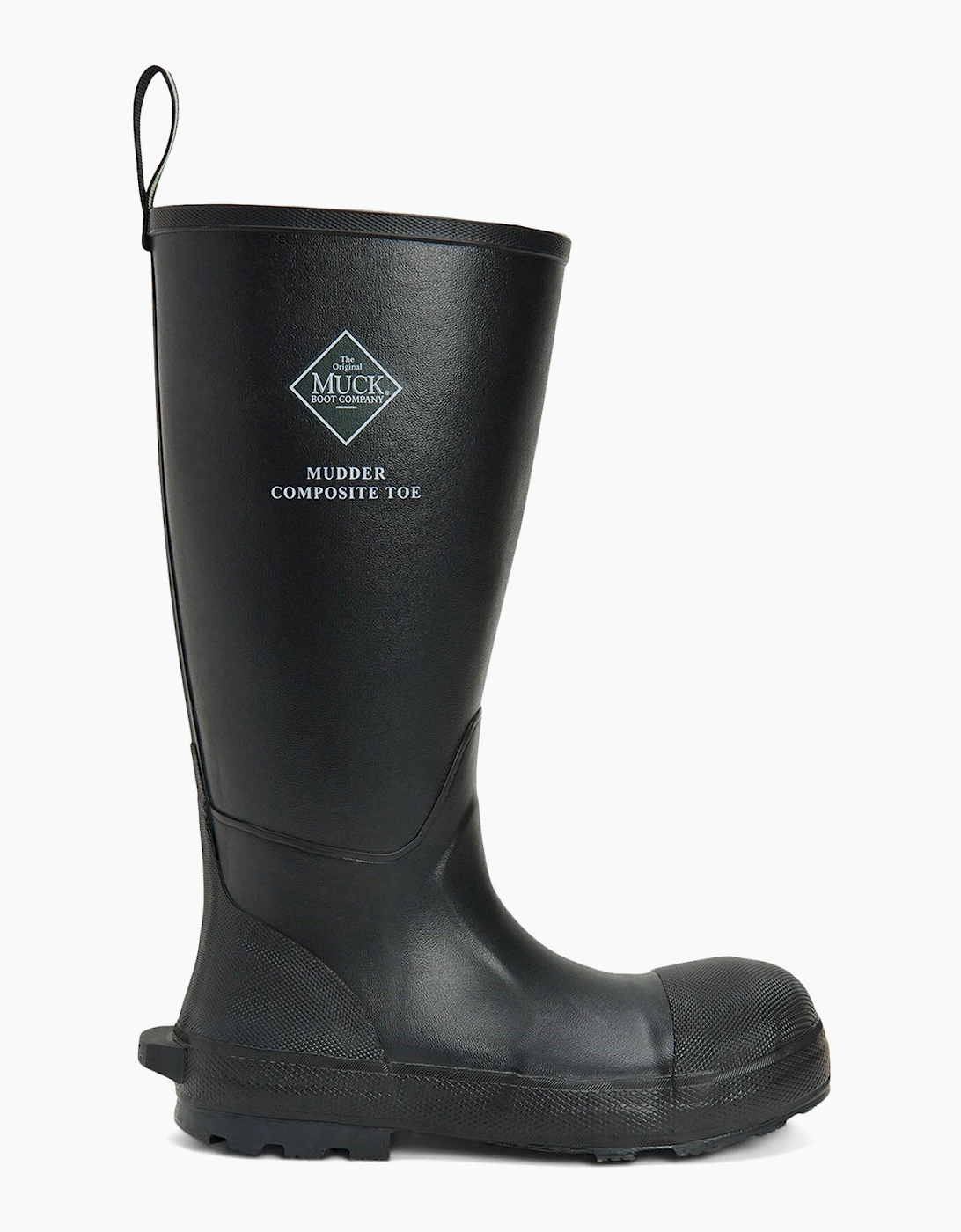 Muck Boots Mudder Safety Wellingtons Mens Black