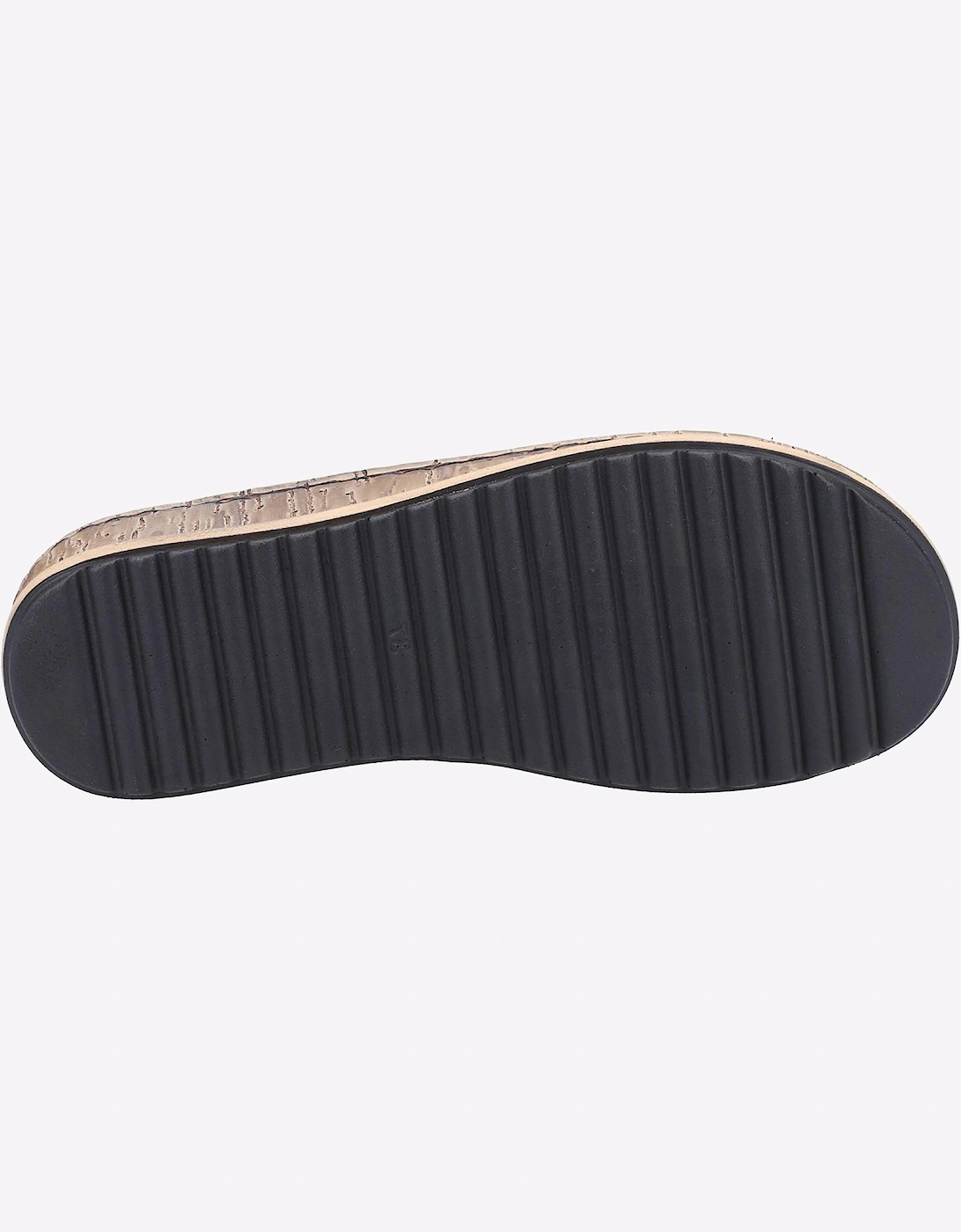 Hush Puppies Elissa Leather Sandals Womens Black