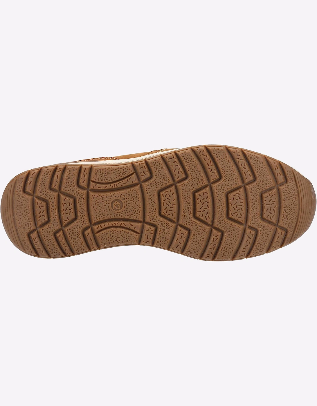 Hush Puppies Cole Slip On Leather Memory Foam Mens Tan