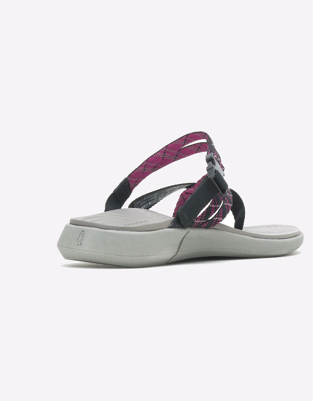 Hush Puppies Good Toepost Sandal Womens Black / Pink
