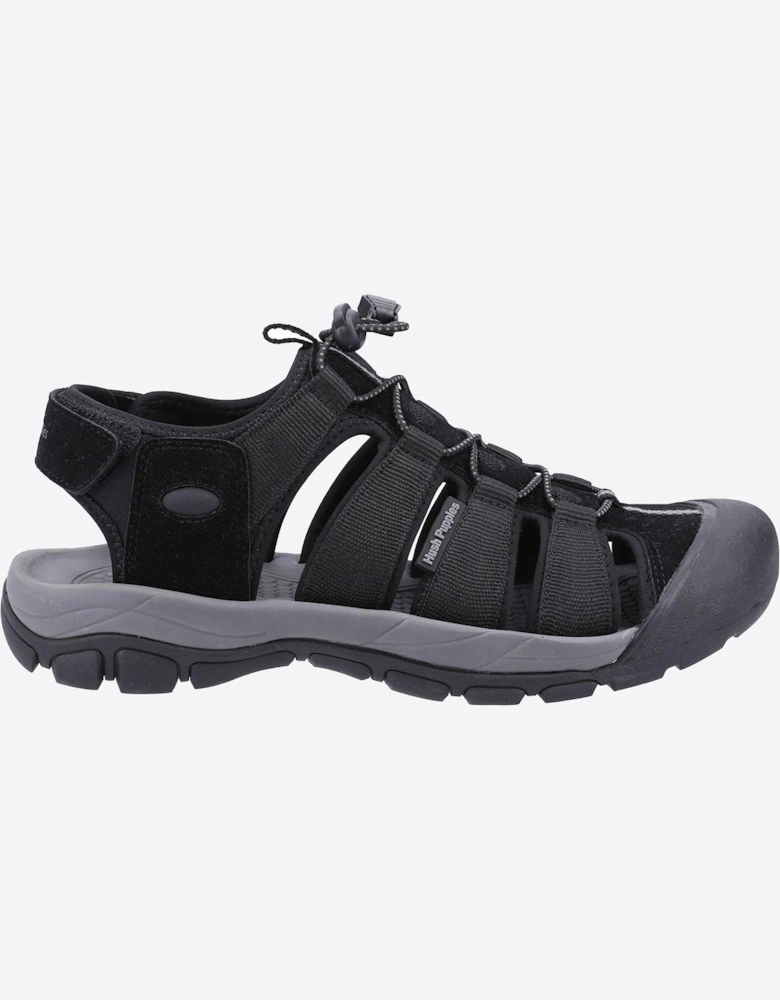 Hush Puppies Peru Sandal Mens Black
