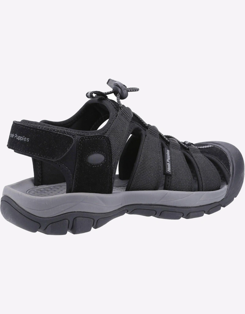 Hush Puppies Peru Sandal Mens Black