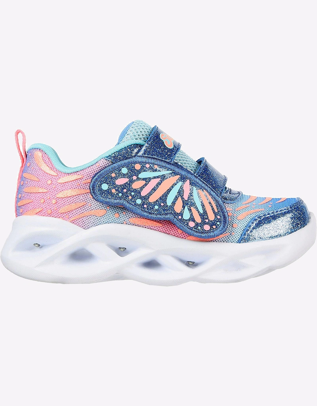 Skechers Twisty Brights Wingin' It Infant Blue / Turquoise