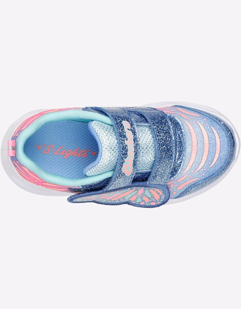 Skechers Twisty Brights Wingin' It Infant Blue / Turquoise