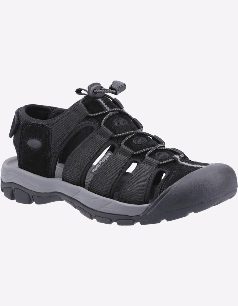 Hush Puppies Peru Sandal Mens Black
