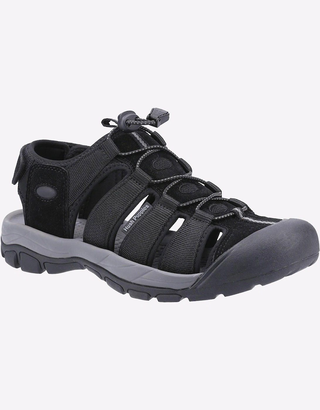 Hush Puppies Peru Sandal Mens Black