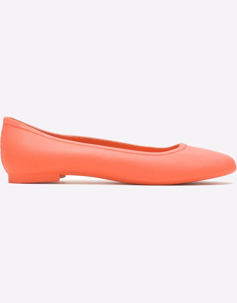 Hush Puppies Brite Pops Womens Ballet Pumps Orange