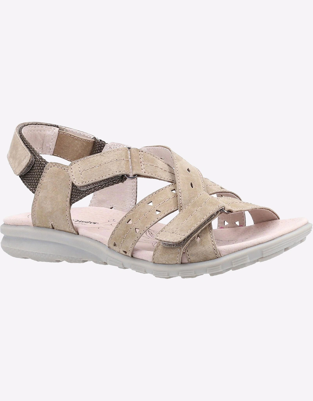 Fleet & Foster Bilbao Leather Memory Foam Womens Beige