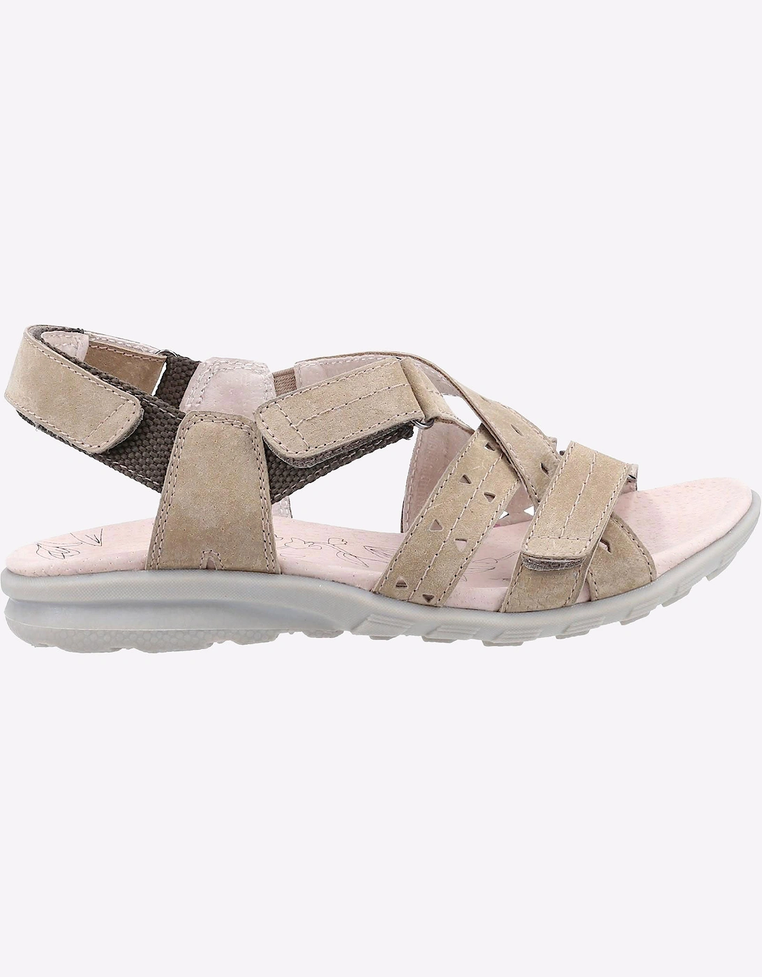 Fleet & Foster Bilbao Leather Memory Foam Womens Beige