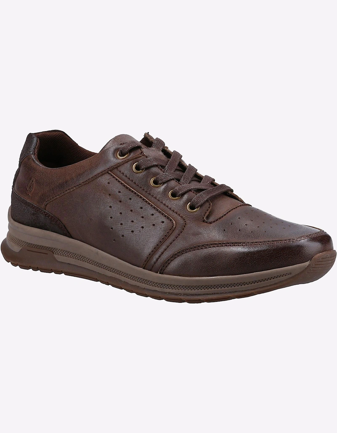 Hush Puppies Joseph Memory Foam Shoes Mens Light Brown