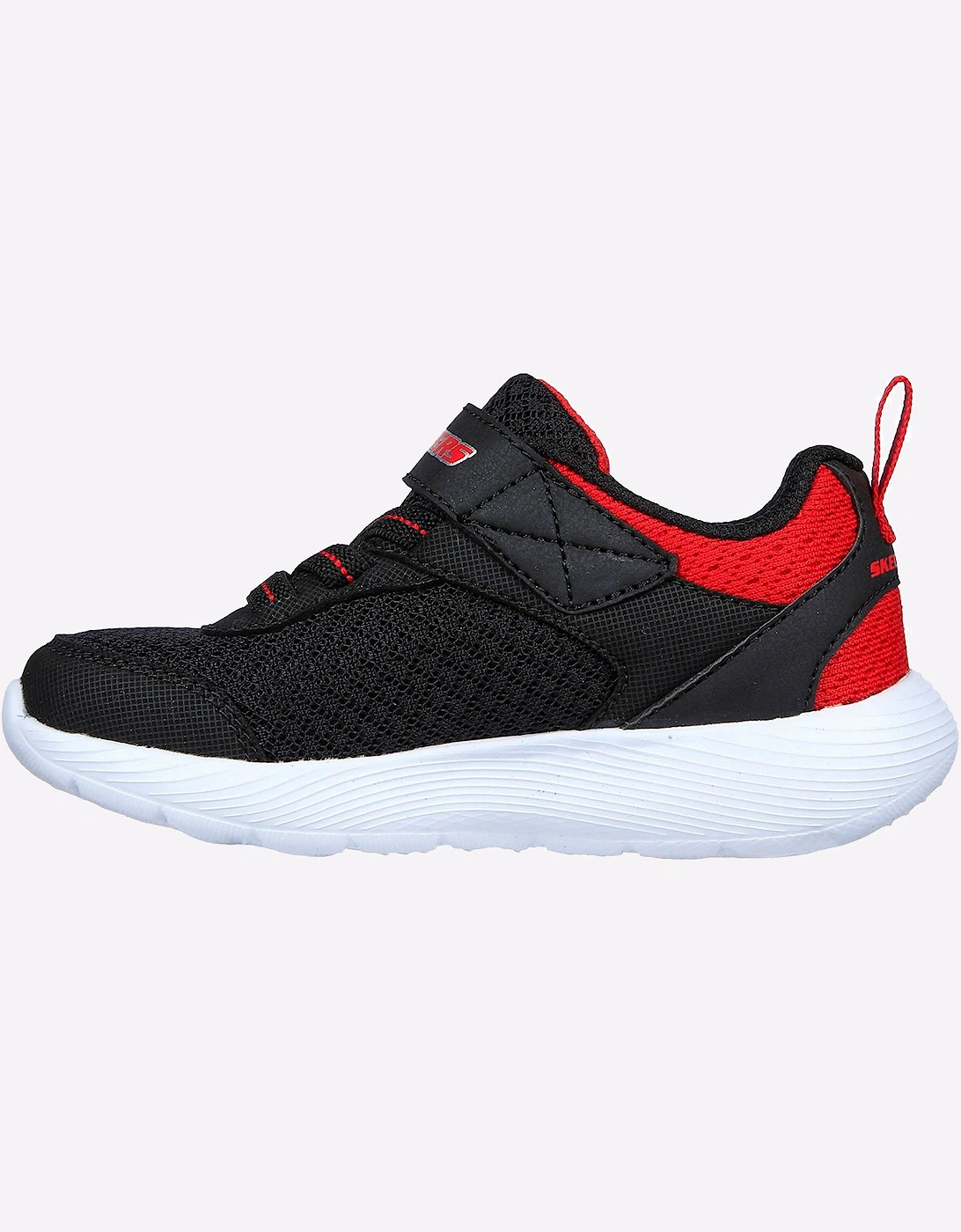 Skechers Dyna-Lite Retler Trainers Infant Black/Red