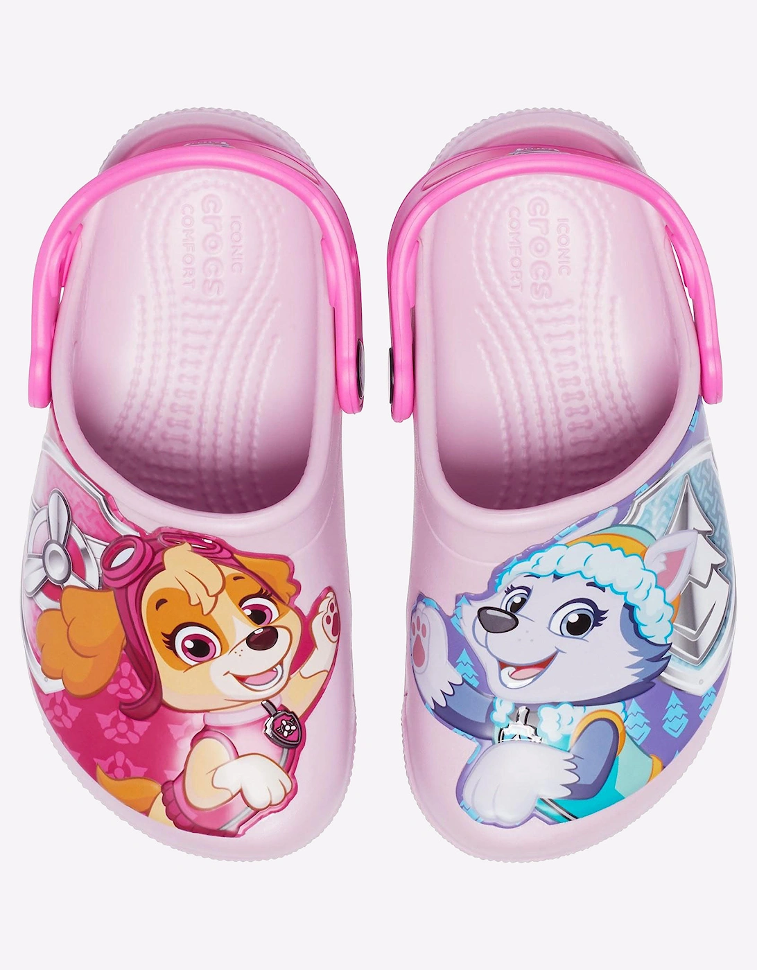 Crocs Classic Paw Patrol Clogs Junior Ballerina Pink