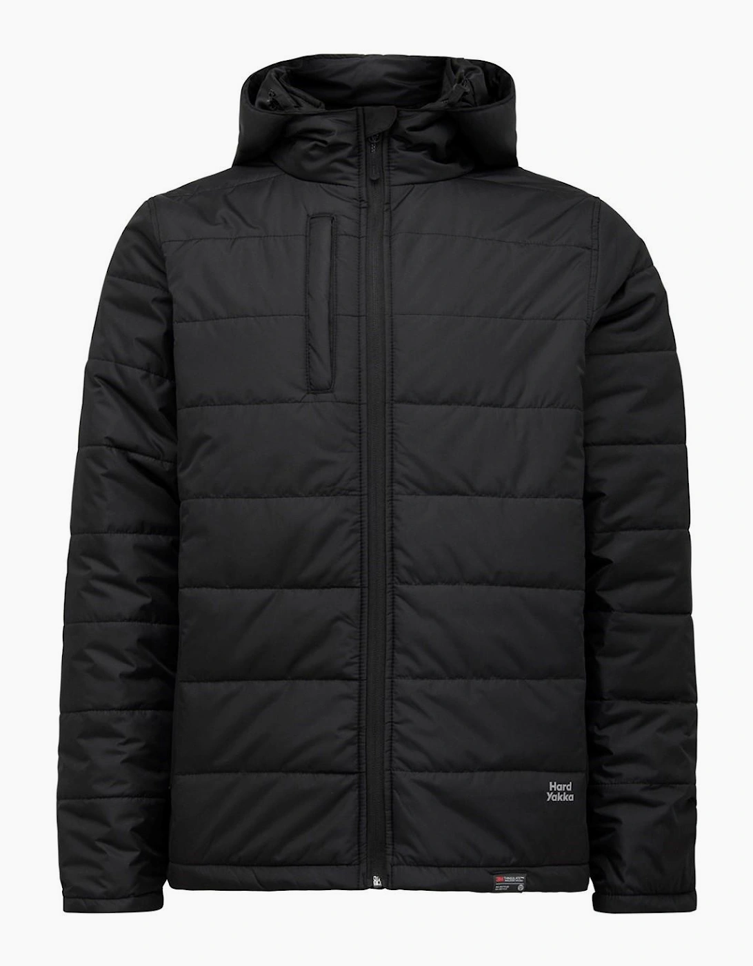 Men's Hard Yakka Puffa 2.0 Jacket Mens Black - Size: UK lge